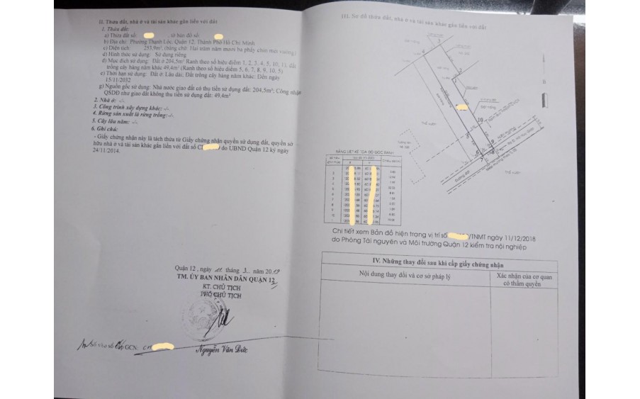 Bán đất Thạnh Lộc 41 Phường Thạnh Lộc Quận 12, Nở hậu, 20tr m2, giá chỉ 5.x tỷ